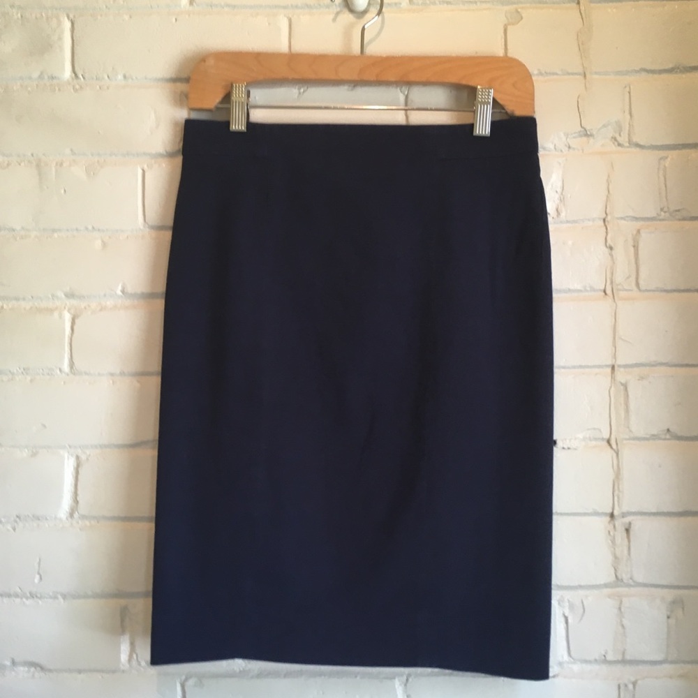 GAP Navy Pencil Skirt Size 0